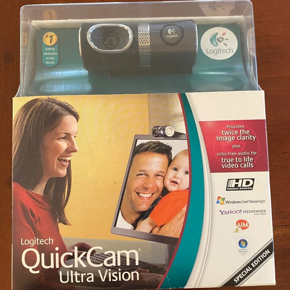 Logitech QuickCam Ultra Vision Web Camera